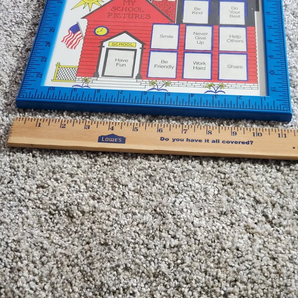 Blue Ruler Picture Frame - Picture 6 of 7